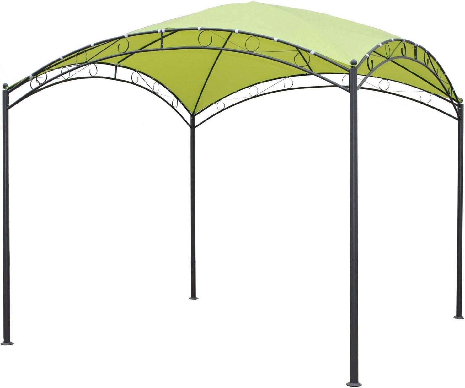 International Caravan Furniture Piece Square 10 Foot Dome Top Gazebo