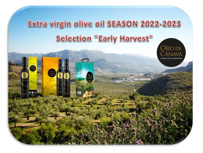 Miniatura 4 de ORO DE CANAVA Aceite de Oliva Virgen Extra (16.9 fl oz 2 botellas)