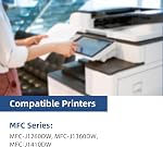 LC501 Cartouches d'encre LC501 Encre Compatible pour Frère LC501 Cartouche d'encre LC501XL Travailler avec Work Smart MFC-J1410DW MFC-J1260W MFC-J1360DW Imprimantes LC501 Jaune Cyan Magenta noir