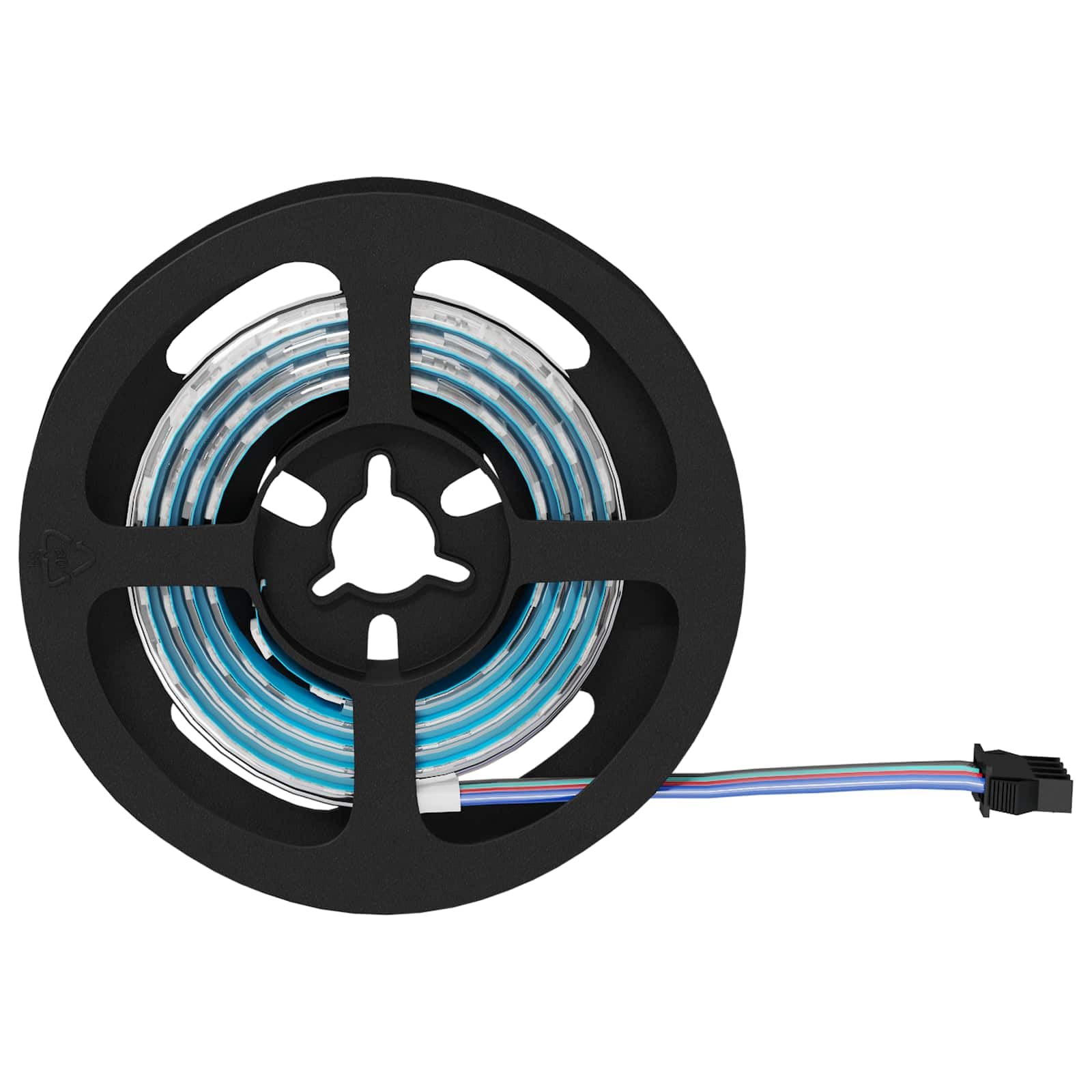 Taśma LED, 2 sztuki, czarna, przezroczysta, 750 mm, drut miedziany, oświetlenie wewnętrzne do salonu, sypialni, na balkon, nastrojowe światło, ściemniane, zasilanie przez USB, na imprezę