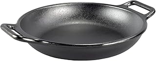 BOLD 12 Inch Seasoned Cast Iron Skillet with Loop Handles, Design-Forward Cookware