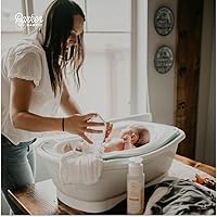 Vista 7 de Parker - Paquete de 6 paños de muselina 100% algodón, suaves, absorbentes y naturales, color blanco