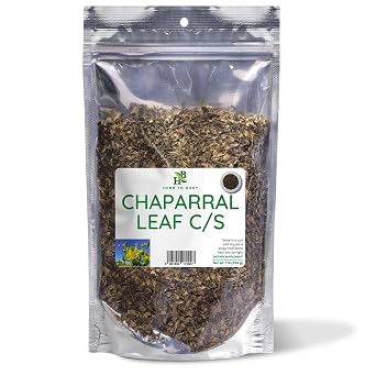 Herb To Body Chaparral Leaf Cut & Sifted - 1lb, for Herbal Tea, Chaparral Tea, Tinctures, Extracts, and Traditional Wellness Blends