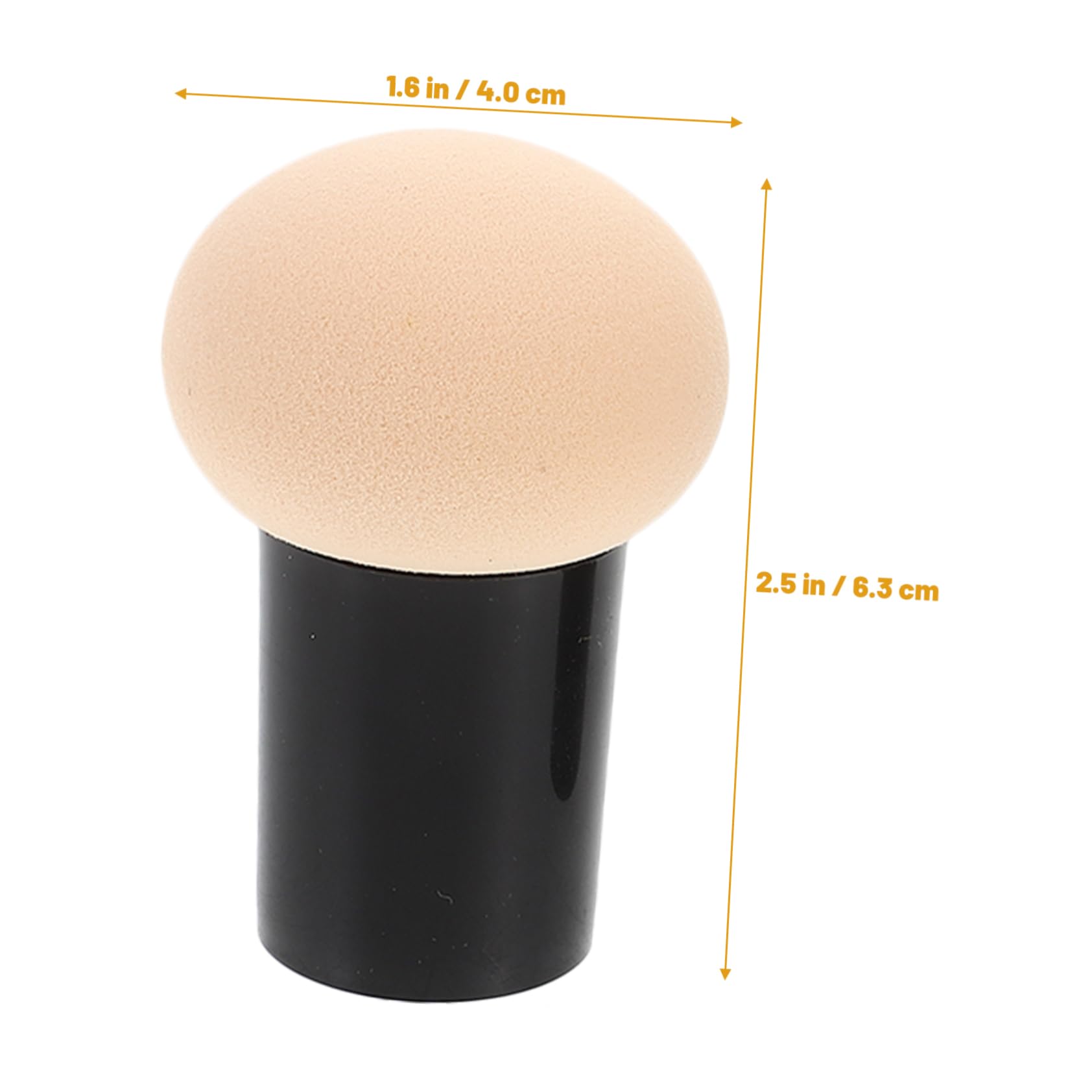 WOFASHPURET Girl Makeup Cosmetics Pad Compact Powder Puff 2pcs Beauty Sponges Non-slip Dry Wet Use