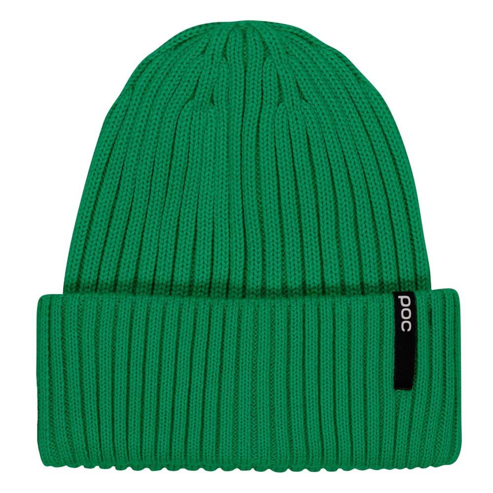 POC Beanie – ciepła czapka z merynosów akrylowych z dzianiny żebrowanej 2 x 2 i szeroką kopertą
