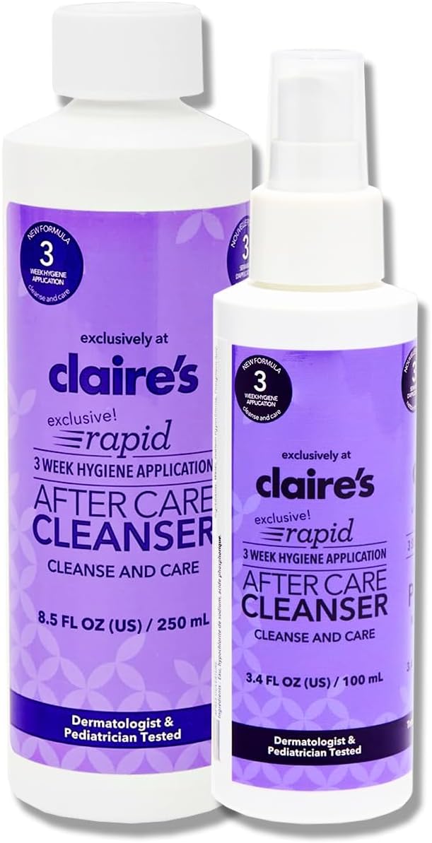 Claire’s Rapid Care 3 Week Aftercare Ear Piercing Spray