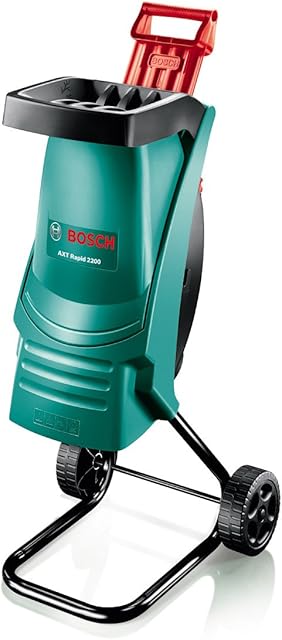 Bosch Garden Shredder AXT Rapid 2200 (2200 W, 230 Volt System, Cutting Capacity 40 mm, in Carton Packaging)