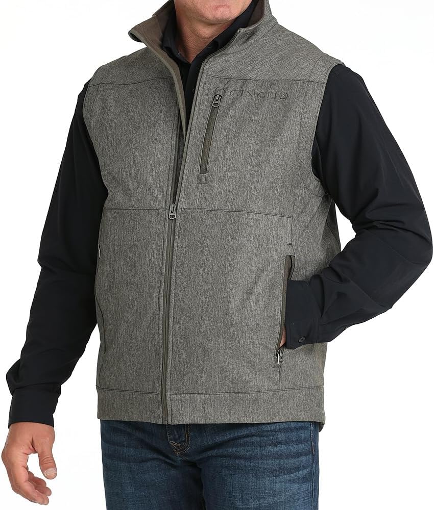 Cinch Men's Olive Bonded Conceal Carry Vest - Image 2