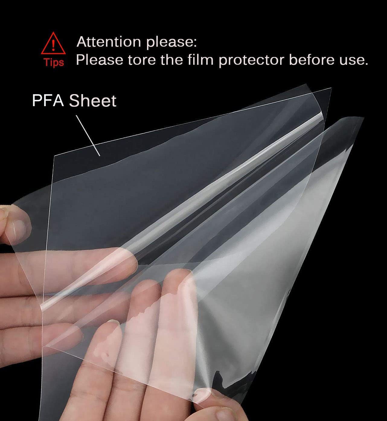 5 x PFA Film NFEP Release Films 290 x 210 x 0,127 mm für ELEGOO Saturn 2, Saturn 8K, Phrozen Sonic Mighty 4K, E10, X10 LCD UV Harz 3D Drucker