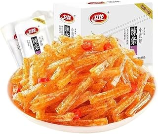 麻辣小面筋 香辣烧烤口味 (4/8/16/20/40袋) 便利な個別包装美味麻辣小生麩香辛バーベキュー味、麻辣軽食ギフトバッグ、インスタントラーメン菜食主義者のカジュアル食品のおいしい中国軽食ギフト麻辣小吃礼品包 香辣小面筋 辣條 辛口 おつまみ 健康菜食 方便面 素食主义者 香辣辣棒 ラーティアオ 辣條 休闲食品 おつまみ・珍味 美味的中国小吃礼品 スナック菓子美味佳肴 (スパイシー,20袋)