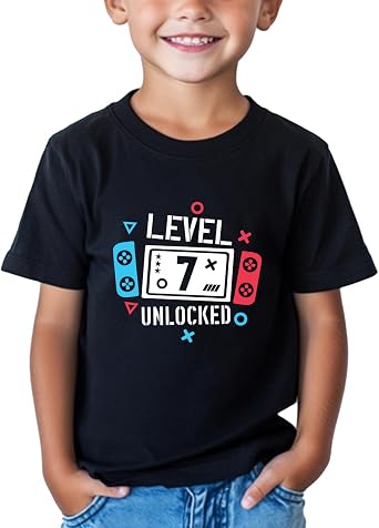 Birthday Boy Shirt for 3rd 4th 5th 6th 7th 8th 9th Soft Cotton Tee