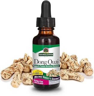 Nature's Answer Dong Quai Root with Organic Alcohol, 1-Fluid Ounce