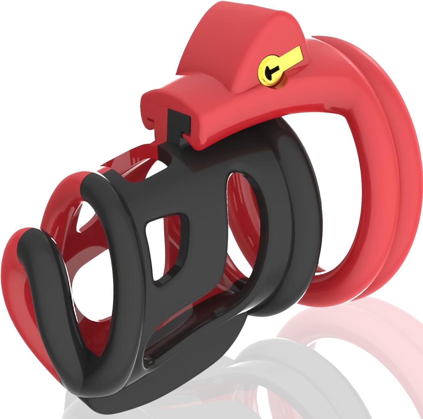 2.0 Keuschheitsgürtel Set Rosa Chastity Cage Male Peniskäfig,mit 4