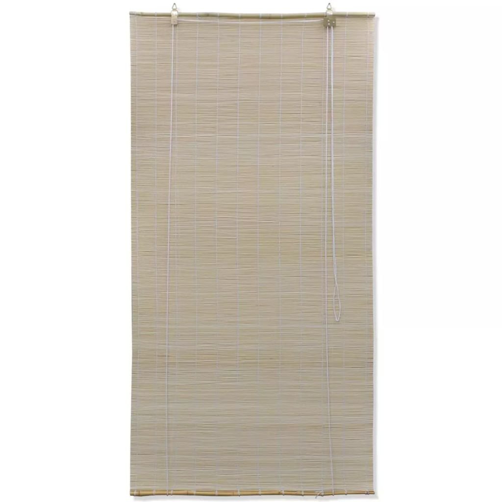 Festnight Tenda Bamboo, Tende a Rullo, Tapparella Avvolgibile bambù Naturale 140 x 160 cm