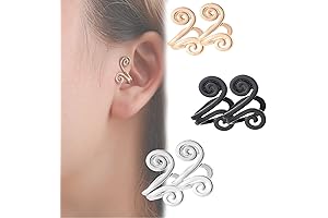 Atheniz Magnetology Lymphvity Germanium Earrings Ear Clips
