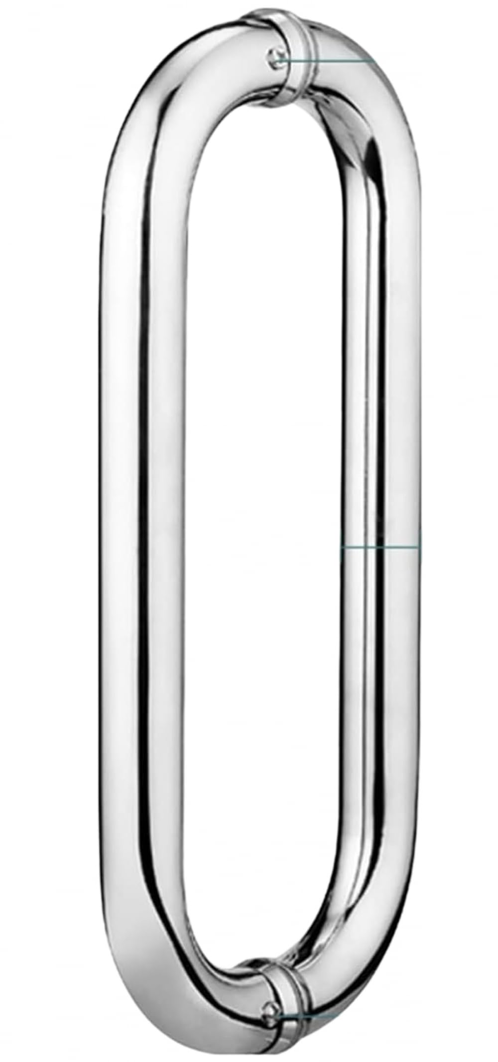 Poignée de porte de grange en acier inoxydable au design architectural épuré