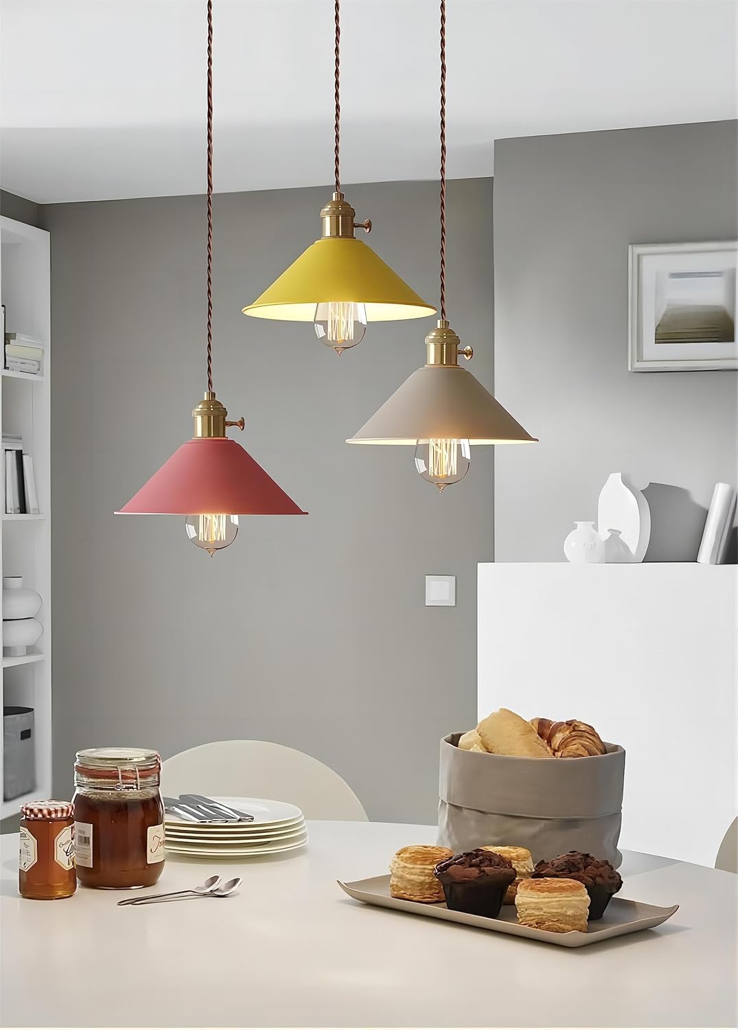 Azanaz Vintage lampadario creative industriale retrò lampadario creativo vintage lampada stile contemporaneo bar ristoranti coffee shop club decorazione