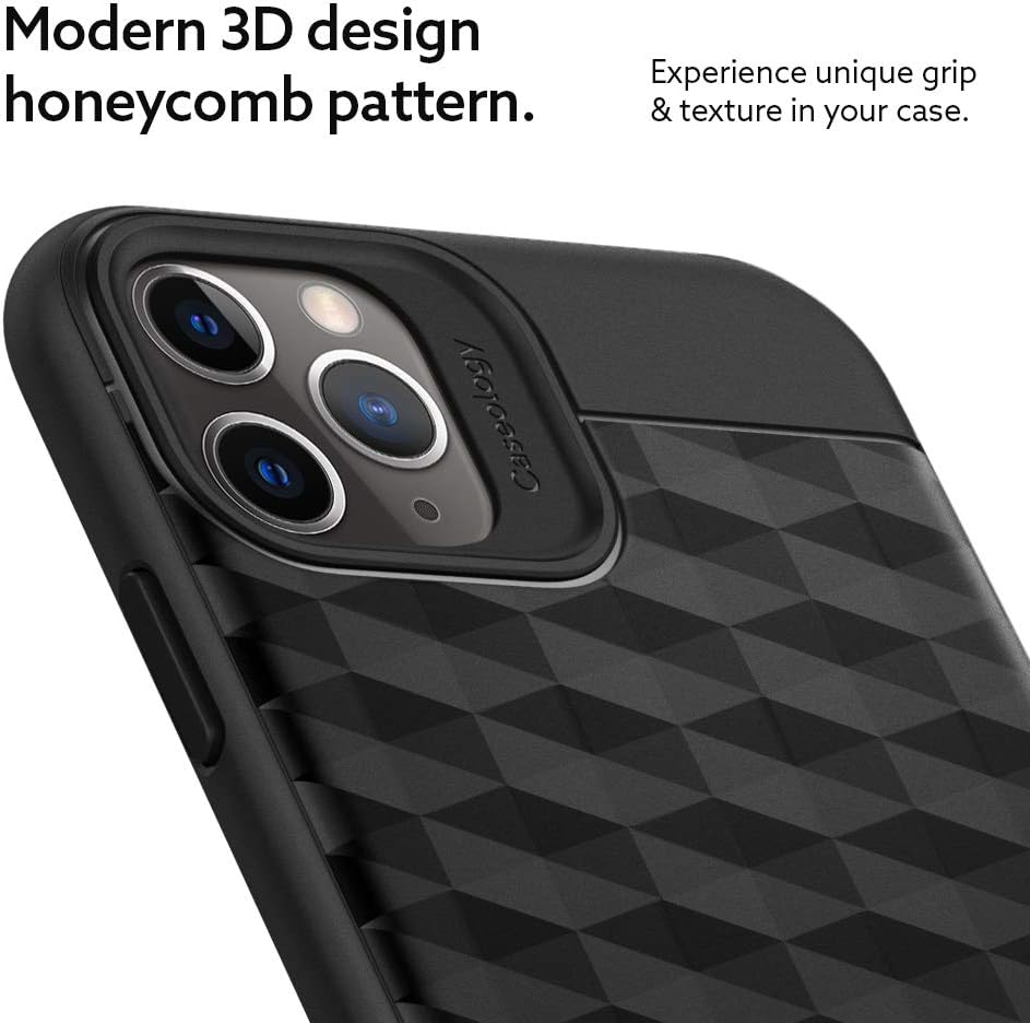 Caseology Parallax for Apple iPhone 11 Pro Max Case (2019) - Matte Black