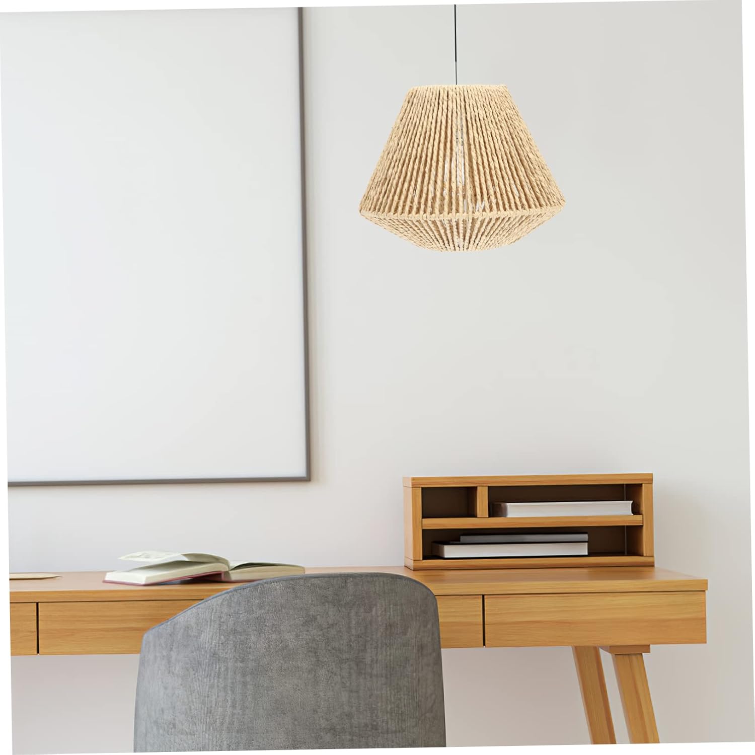 UPKOCH 2pcs Large Lamp Shade Rustic Style Decorative Hanging Lampshades for Home