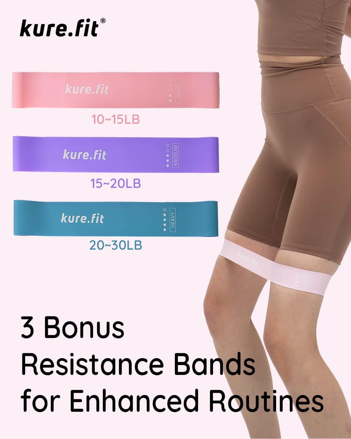 KHTO Barres D'haltères En Silicone De Qualité Alimentaire Pour Femme, Rose (1 Kg | Paire De 2 Kg), Côtés Hexagonaux Antidérapants Pour Entraînement à Domicile, Marche, Yoga, Danse, Barre, Pilates