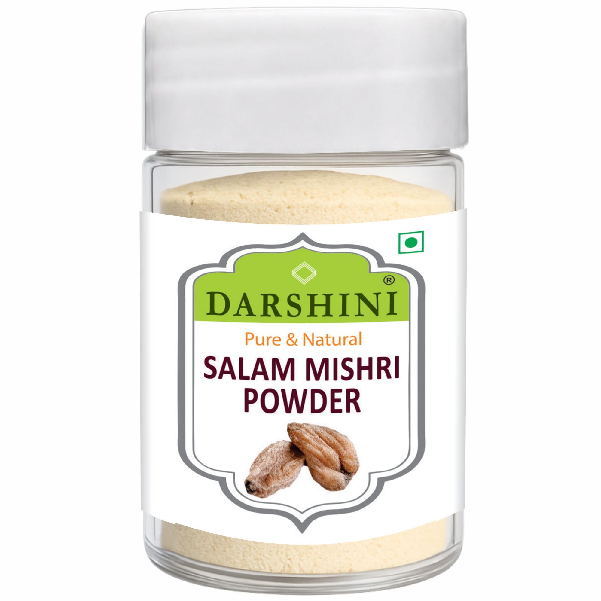 Darshini Salam Mishri Powder 50 gm - Salab Mishri Powder Original | Pure & Authentic, Ayurvedic Herbal Supplement for Energy, Strength, Daily Vitality & Active Lifestyle-image-44