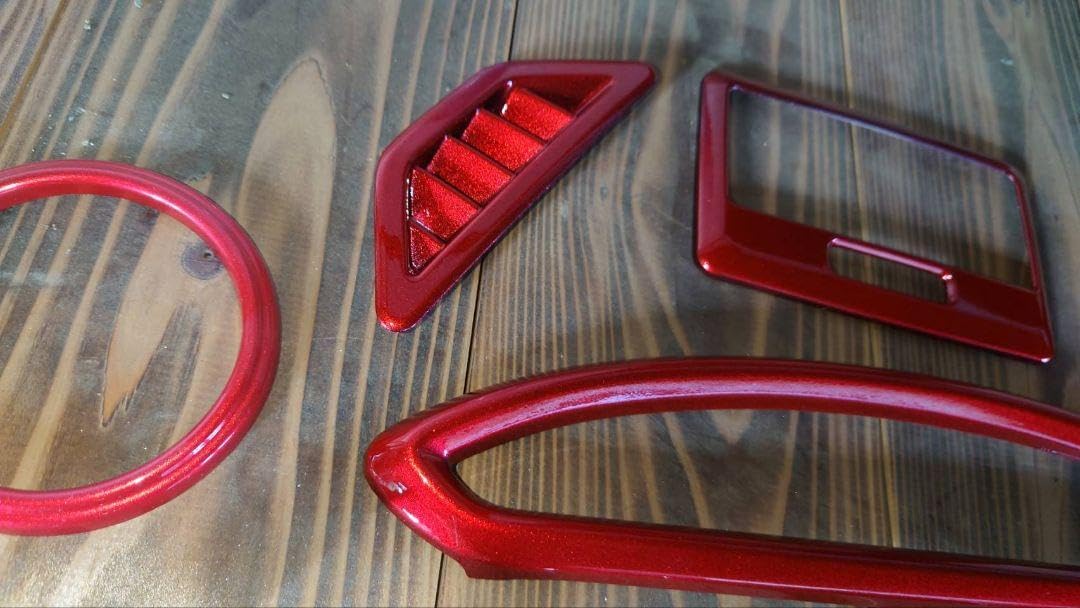 トヨタ86 BRZ zn6zc6キャンディレッド室内パネルカバーフルセット