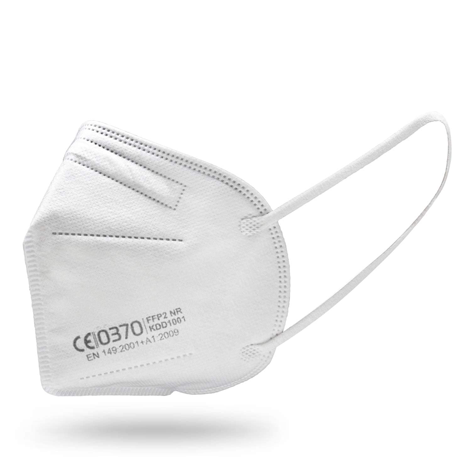 FFP2 Masks 25pk (CE Certified) High Particle Filter Respirator Mask – Anti-Dust Multi-Layer, Disposable Non-Woven Filterin...