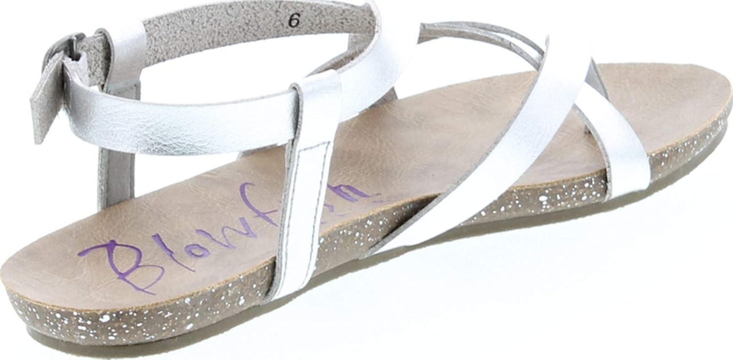 Blowfish Malibu Women's Granola 8.5 Silver Dyecut Pu