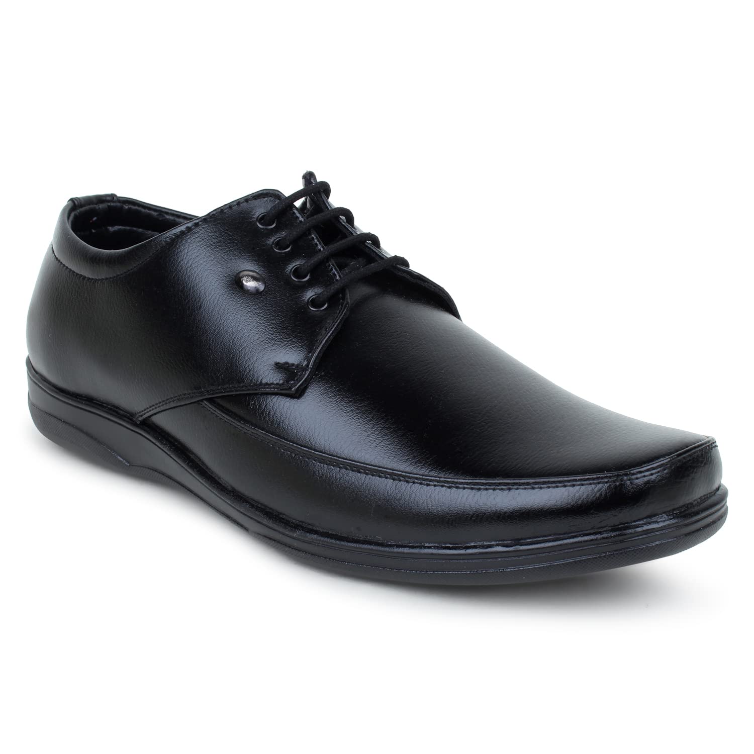 Action-OFFICE-61 Synthetic Leather Stylish & Comfortable Office Formal Shoes Foe Men Black (B09NKBPVYX) Amazon Price History, Amazon Price Tracker