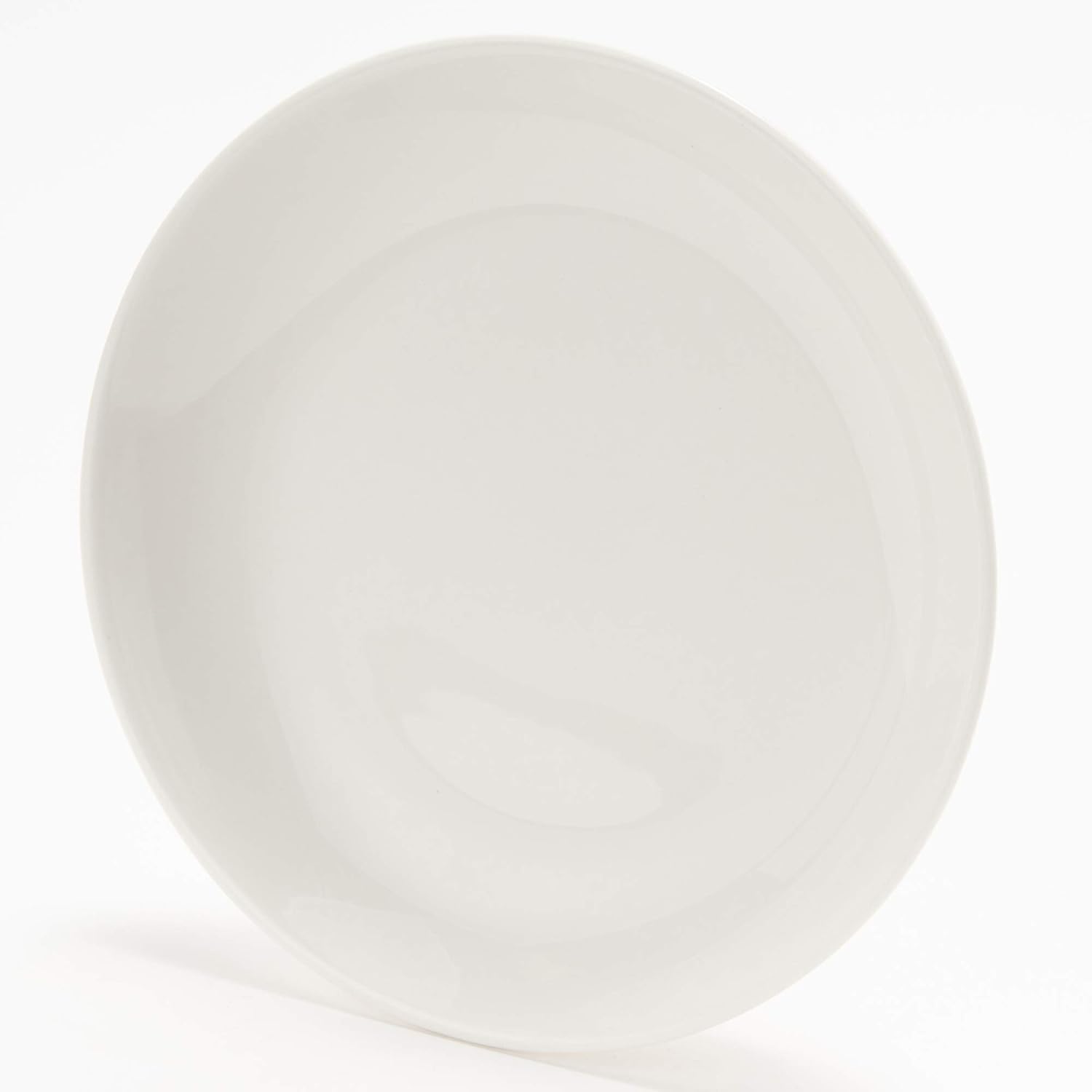 TAMAKI Fortemore T-661864 Plate, White, Diameter 5.8 x Height 0.8 inches (14.8 x 2.1 cm), Microwave, Dishwasher and Oven Safe, Lightweight Reinforced Porcelain