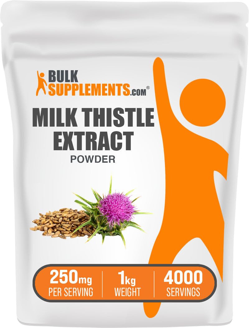 BulkSupplements Milk Thistle Extract Powder