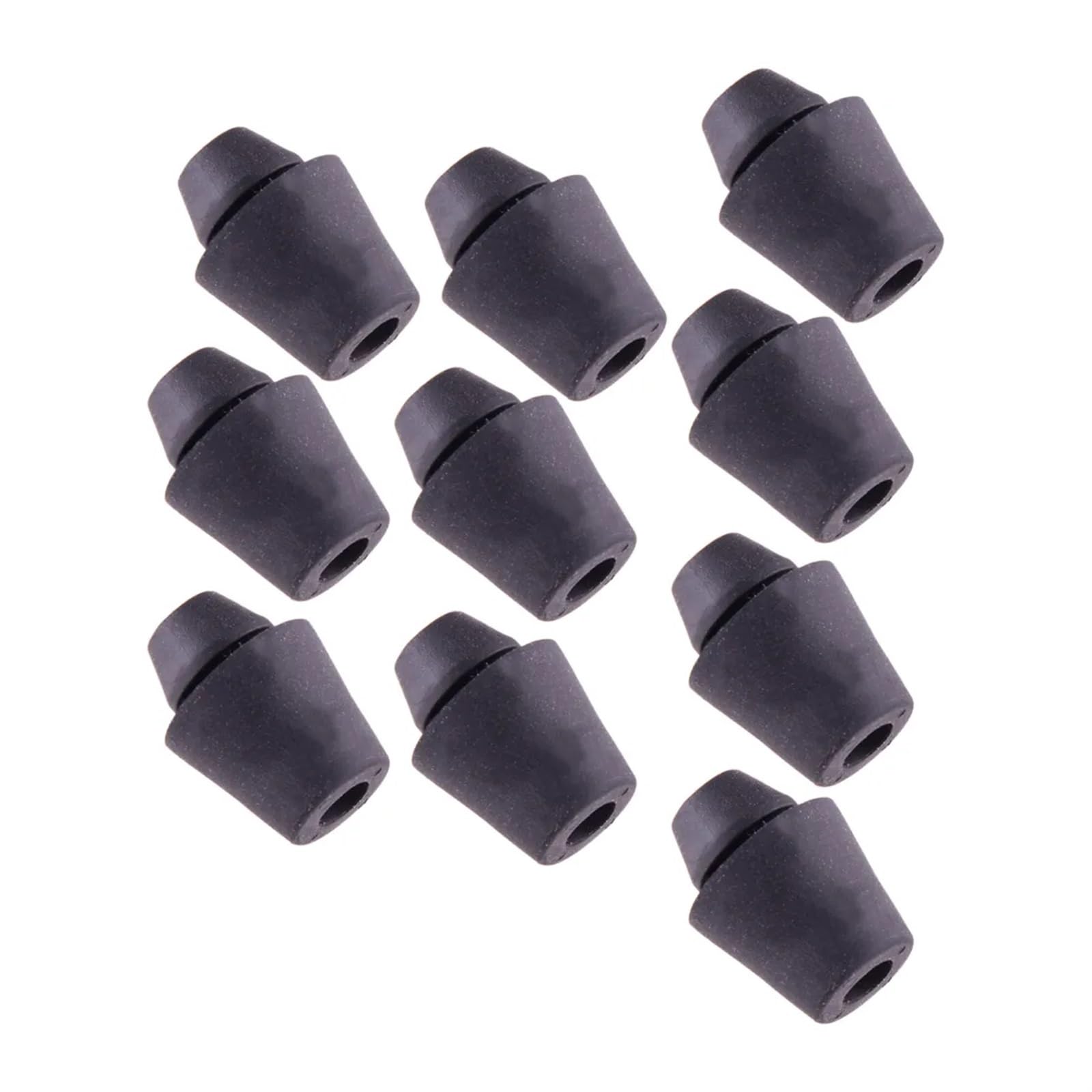 eyob 10Pcs Black Car Front Bumper Hood Bonnet Cushion Rubber Stop  