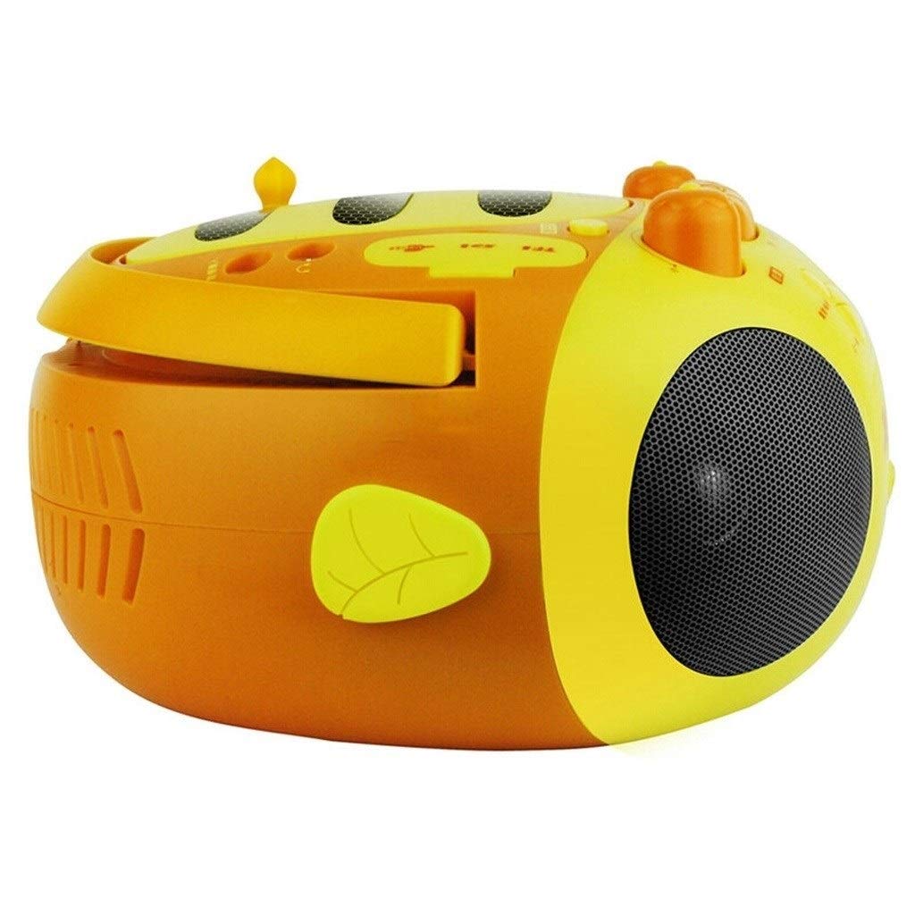 Player Radio portátil de BoomBox CD Player MP3 Reproductor de MP3 con Radio FM USB Reproducción Cinta para el hogar Tapeo All-In-One Radio con cassette Máquina de aprendizaje para niños Reproductor de