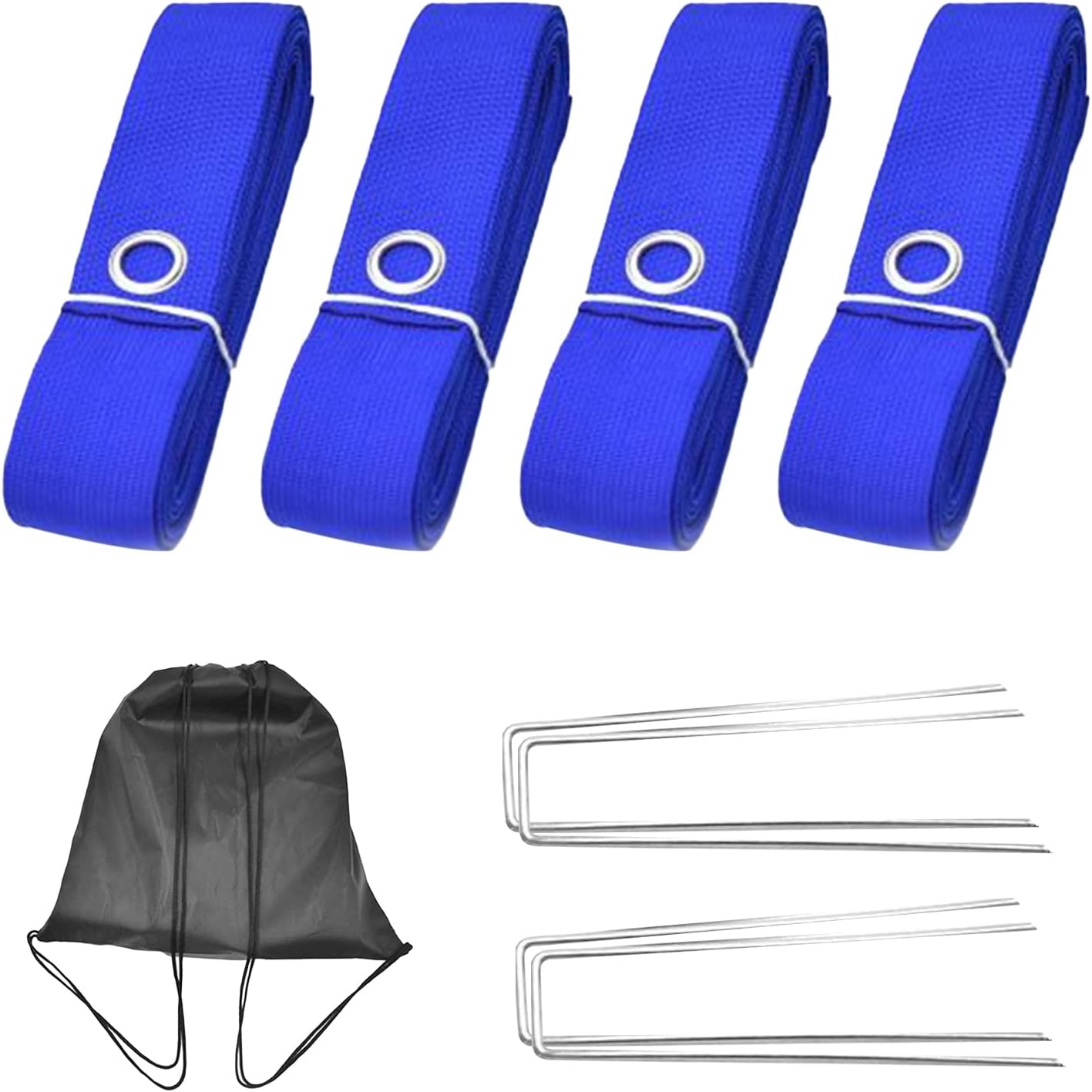 Coastal Game Lines – Portable Volleyball Marking, Outdoor Sports Kit | Easy Setup Net Boundaries, Beach Court Accessories for Lawn Backyard Activities During Summer Family Gatherings