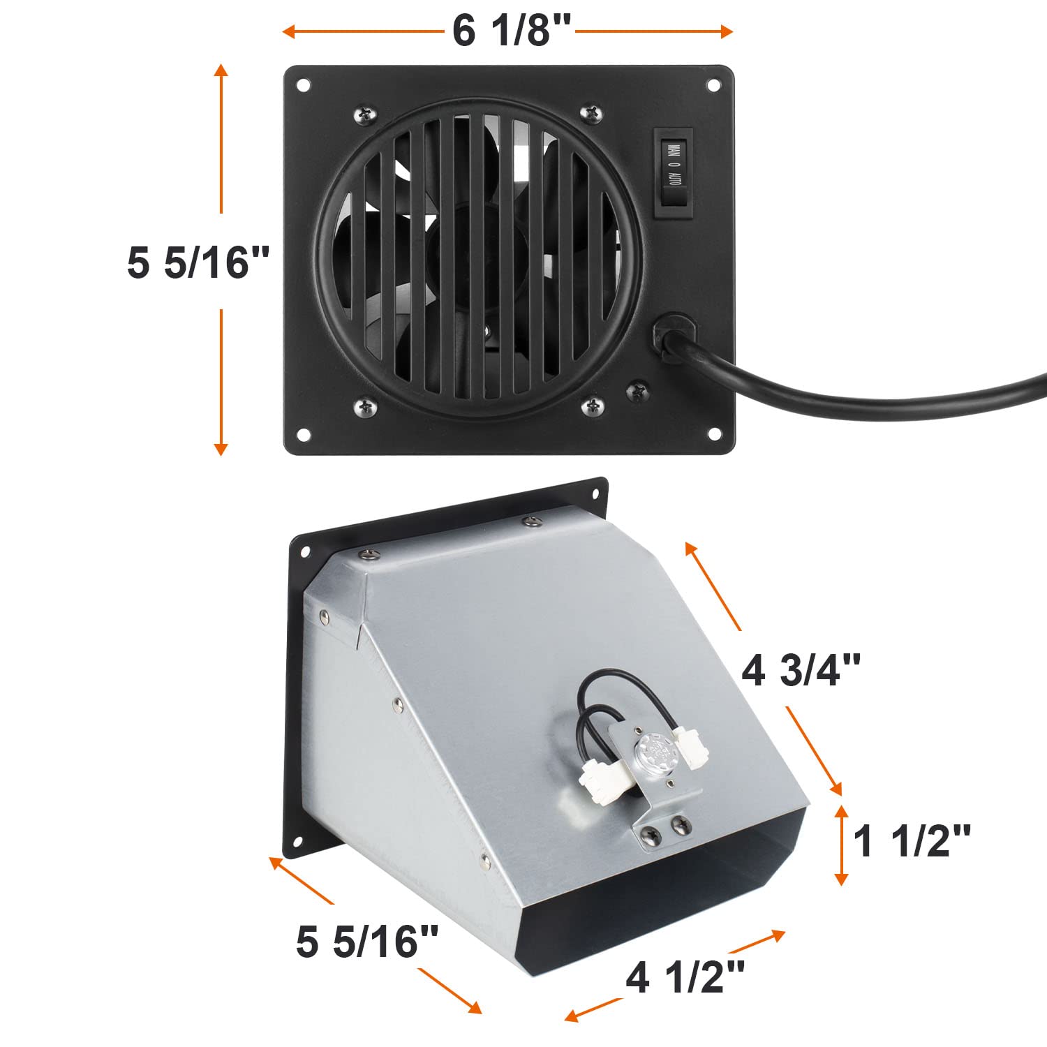 Amazon.com: Wall Heater Fan Blower for Dyna-Glo Vent Free Wall Heater's, Vent  Free Blower Fan for Dyna-Glo 30,000 BTU, Mr. Heater, Comfort Glow Vent Free  Heaters : Home u0026 Kitchen