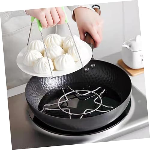 Miniatura 2 de Alipis Soporte auxiliar para quemador de olla de leche, soporte de wok, soporte de metal para ollas de cocina, soporte de cocina Hierro