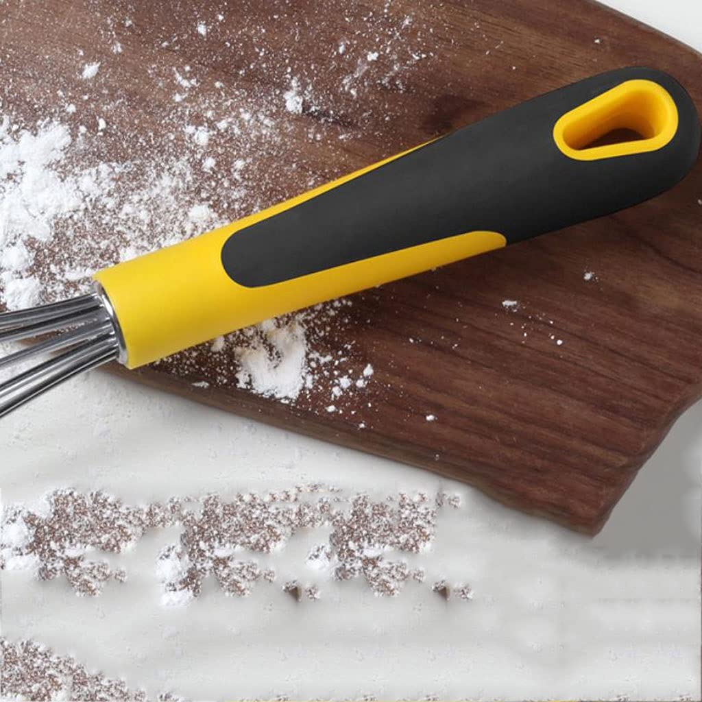 Küchen-Schneebesen Whisks zum Kochen von Edelstahl-Whisks mit Silikonschaber Küche WISK zum Kochen Mischen Whisking Schlagenrührendes Rühren, 10 "/ 13" Schneebesen zum Kochen