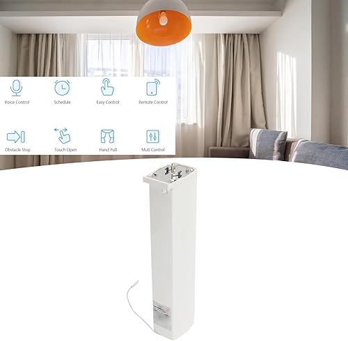 Miniatura 5 de Sistema de riel de cortina inteligente con aplicación eléctrica automática Control remoto Motor Motor motorizado Sistema de cortina automatizado