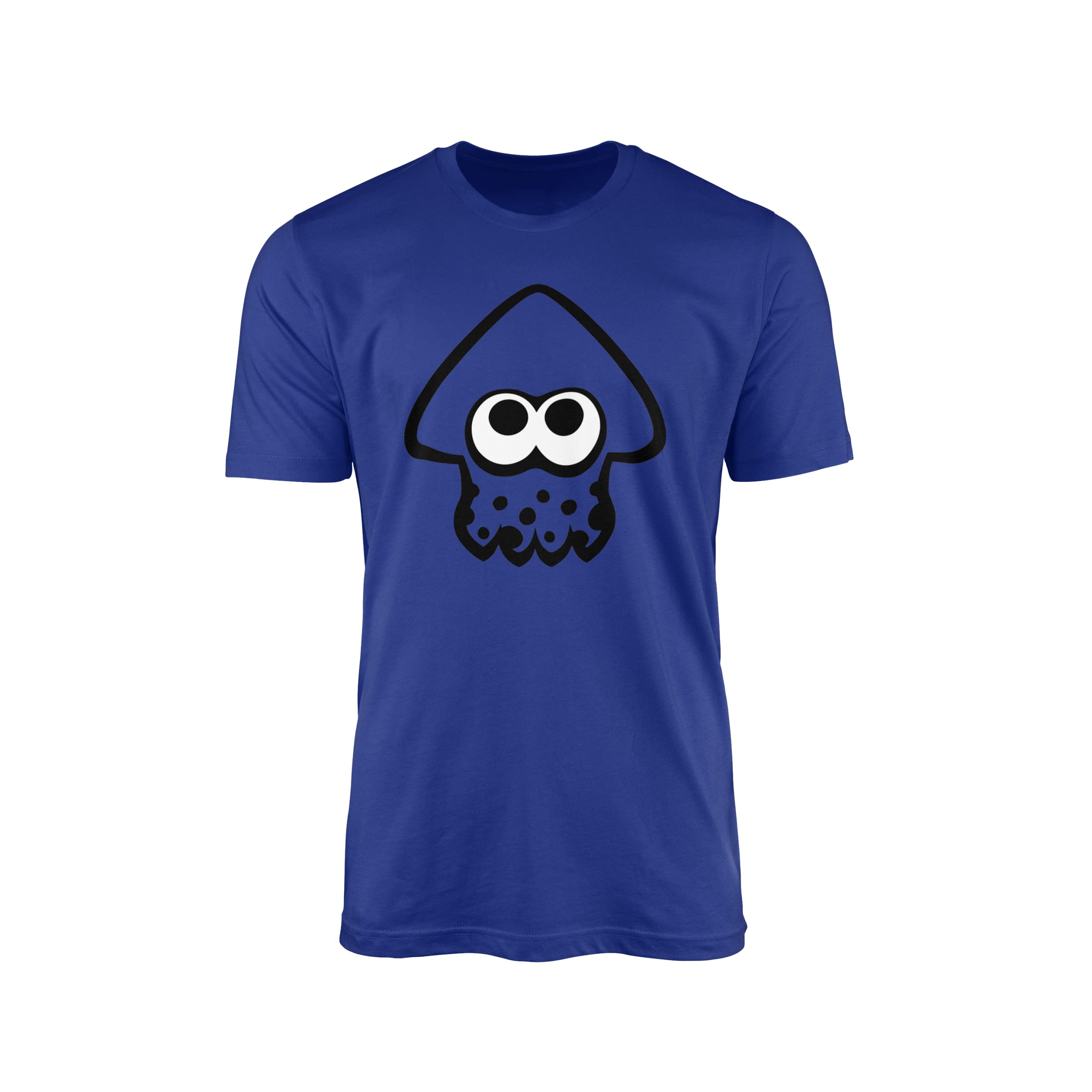 SMARTYPANTS Inkling Squid - Multiple Colours Splatoon Switch Game Inspired Kids Adult T-Shirt (9/11, Blue)