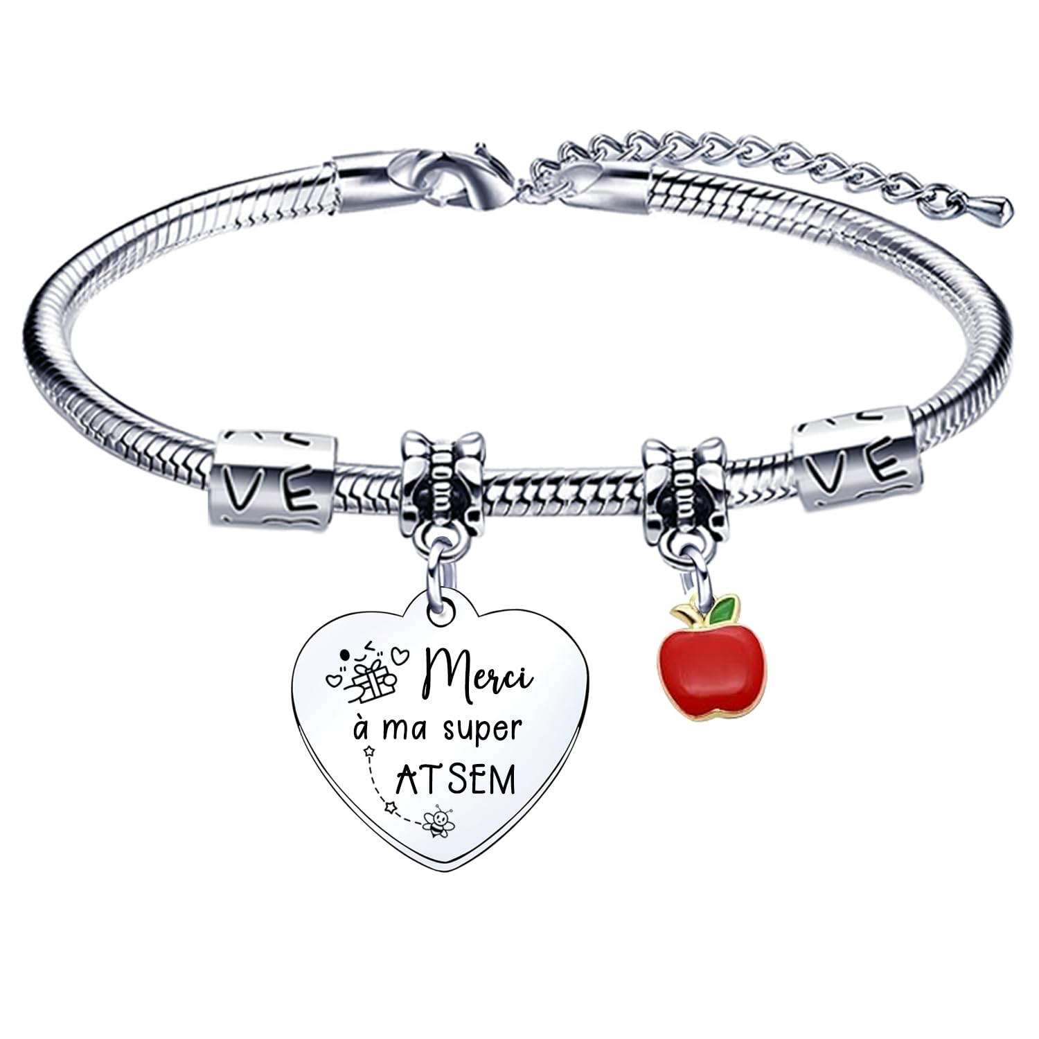 QTZXZX Bracciale padrona regalo padrona braccialetto regalo padrona