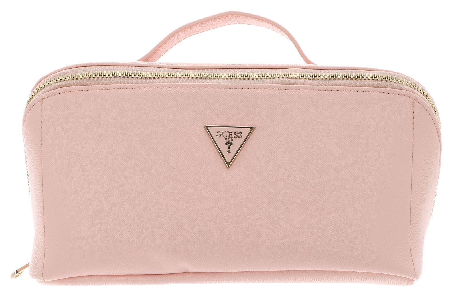 GUESS borsa trucco Make Up Case Pink rosa