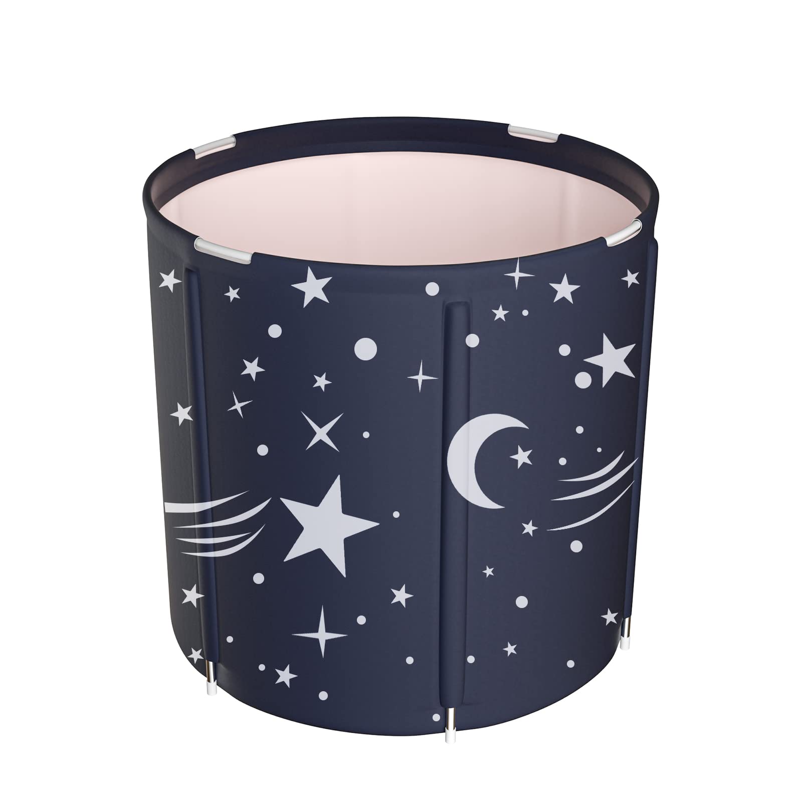 Buy Essbhach Foldable Bathtub, Separate Family Bathroom SPA Tub, Soaking Standing Bath Tub for