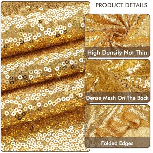 Nappe à paillettes argent luxueuse, chemin de table haute densité 30x300
