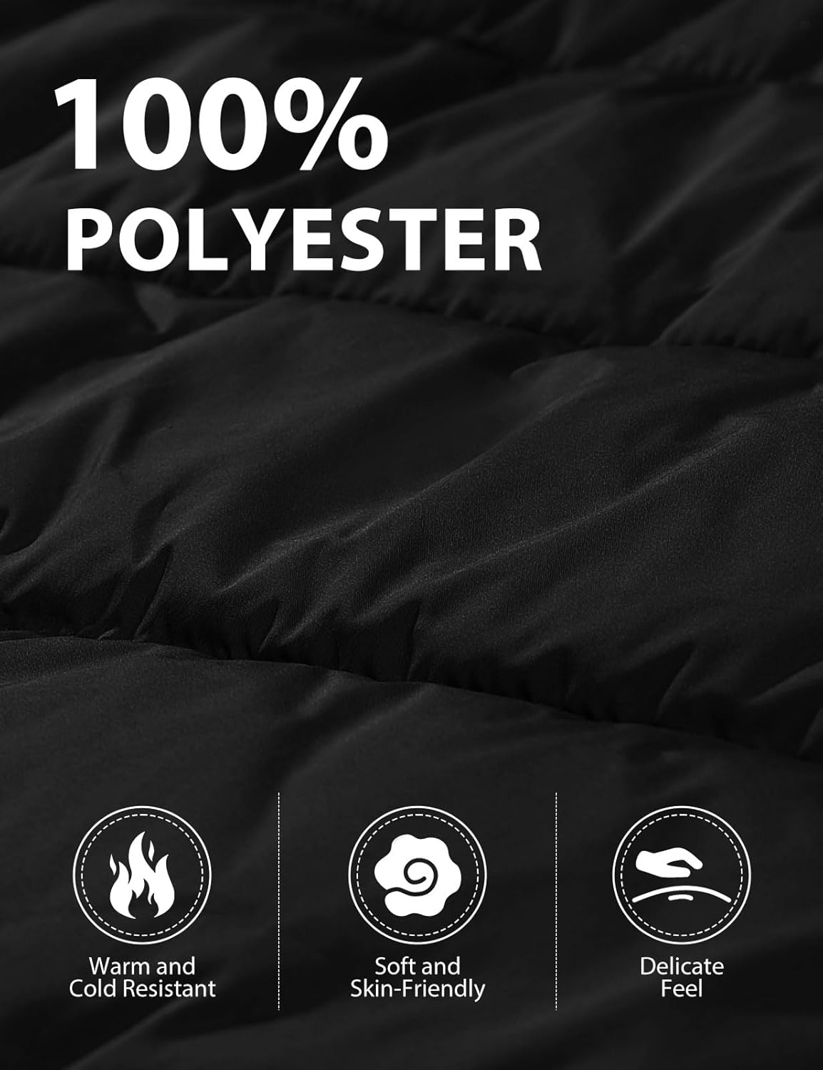 HEEKPEK Puffer Vest Women Long Hooded Sleeveless Zip Up Quilted Vests Outerwear Lightweight Puffy Jacket Fall Winter Coat - Image 9