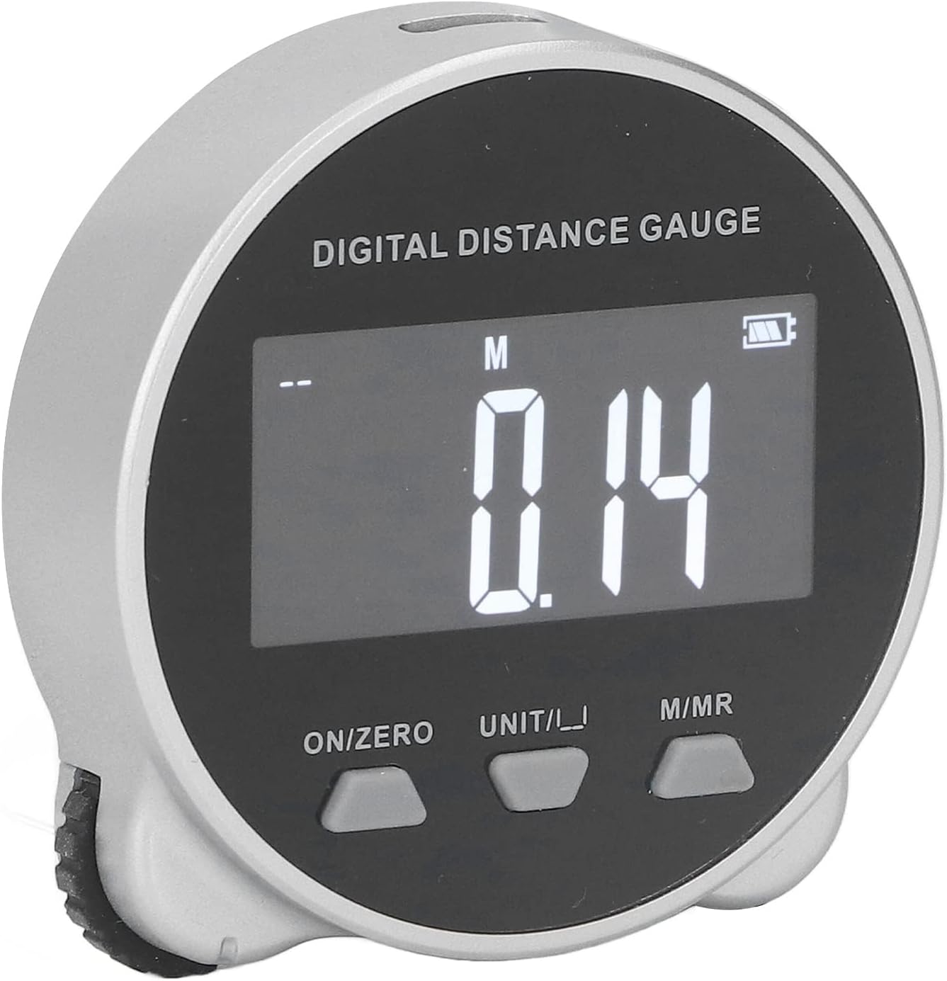 MAKINGTEC Digital Tape Measure with LCD Display, 656 Ft High Accuracy Electronic Rolling Ruler, Electronic Ruler Distance Rolling Measuring Tool for Flat Curved Diameter Odd Shape