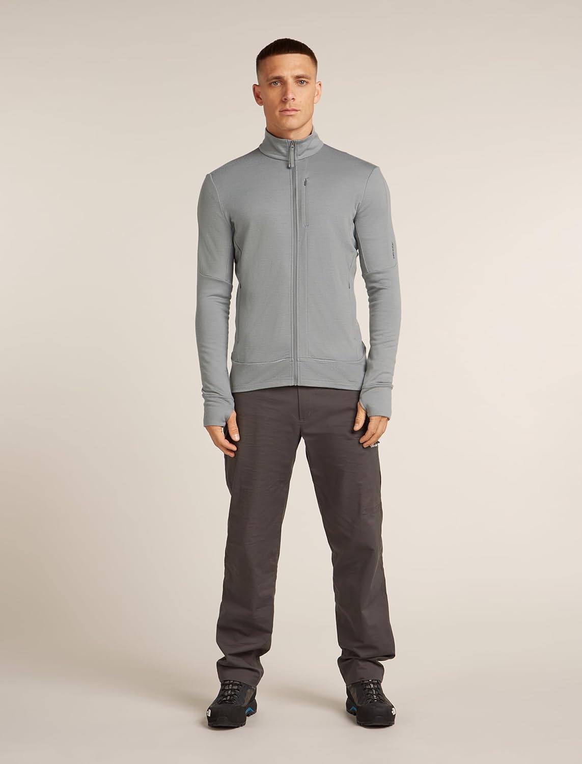 icebreaker Men's Merino 260 Quantum Long Sleeve Zip Mid Layer Jacket - Image 3
