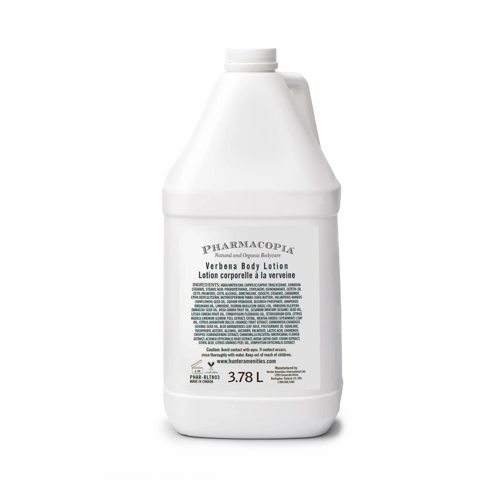 Amazon.com : Pharmacopia Hotel Verbena Body Lotion – Moisturizing