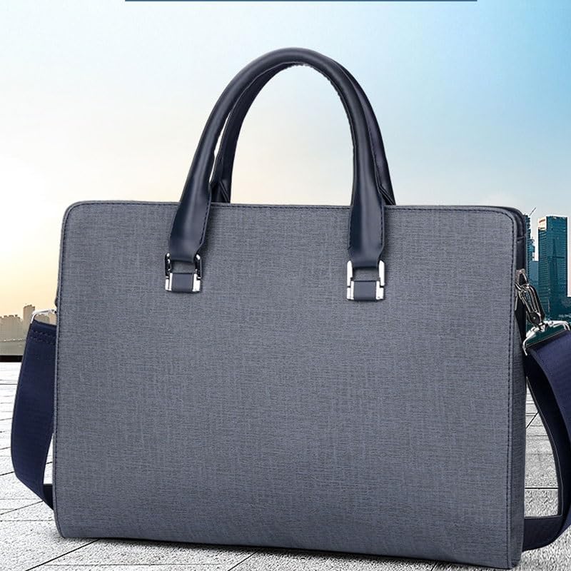Man Hand-held Business Commuting Office Single Shoulder Crossbody Document Bag image 2