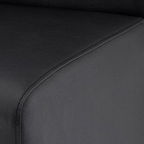 Miniatura 8 de Zuri Furniture Silla de comedor moderna con respaldo alto Boston - Negro