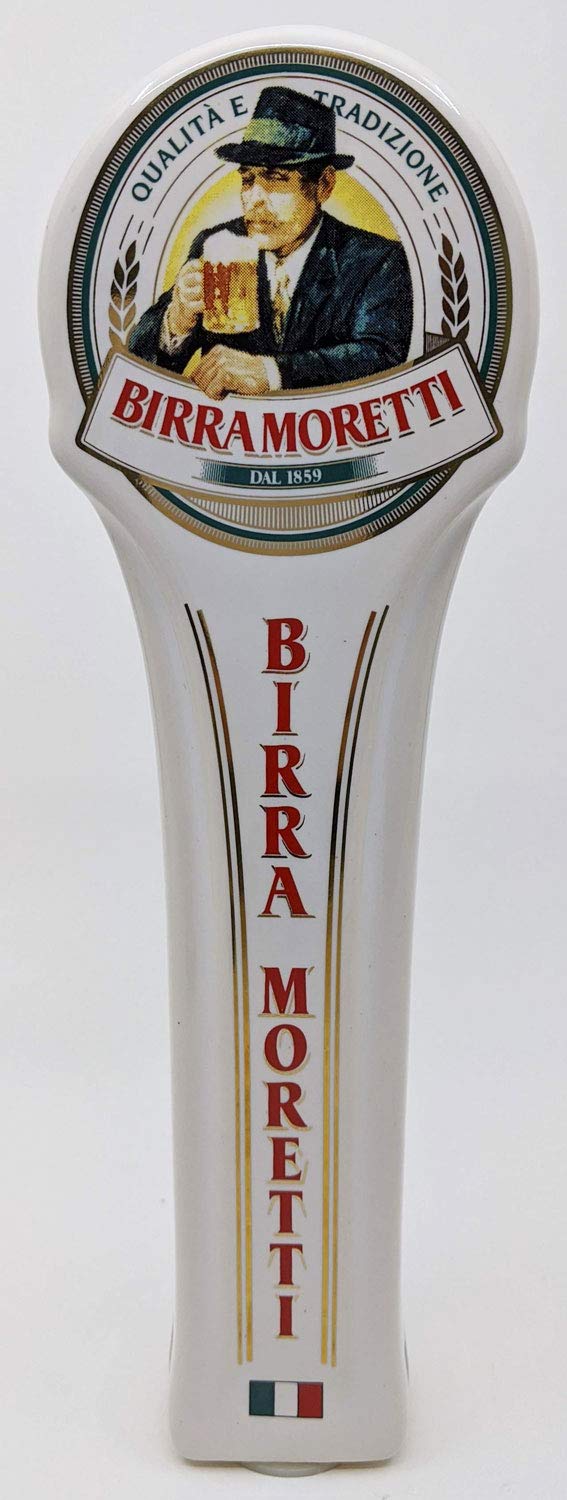 Birra MorettiCeramic Beer Tap Handle Keg Marker